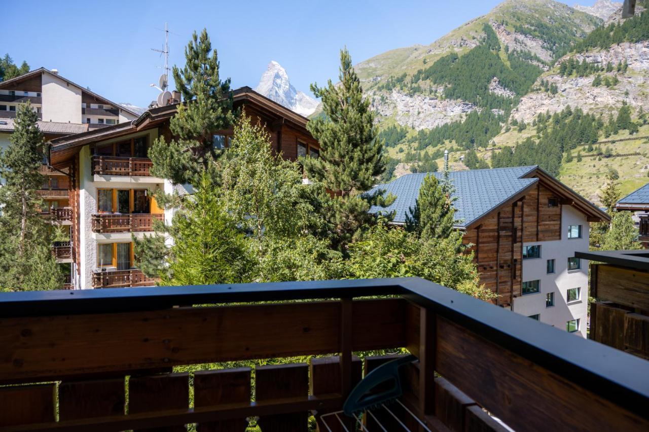 Sunnaeplaetzli- Aprt. 4p Matterhorn View/wifi Apartmán Zermatt